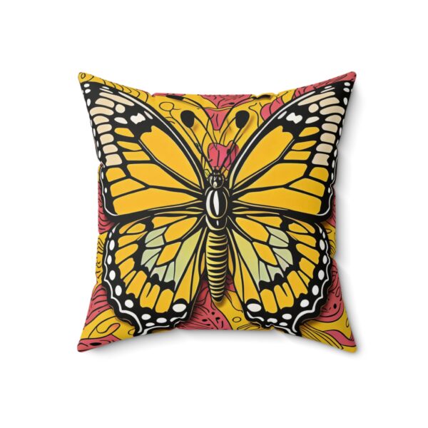 Retro Butterfly Soul Pillow / Elegant Pillow Design / Decorative Home Decor - Image 8