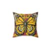 Retro Butterfly Soul Pillow / Elegant Pillow Design / Decorative Home Decor - Image 2