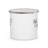 But First Coffee" Enamel Mug - Fun and Quirky Cup for Coffee Lovers - Image 2