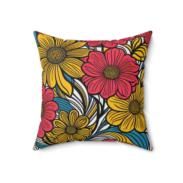 Retro Flower Pillow / Elegant Pillow Design / Decorative Home Decor - Image 8