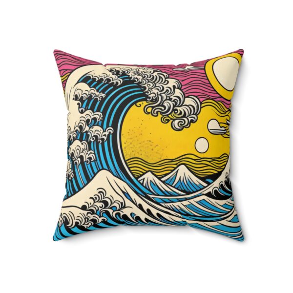 RetroWave Serenity V2 Pillow / Elegant Pillow Design / Decorative Home Decor - Image 7