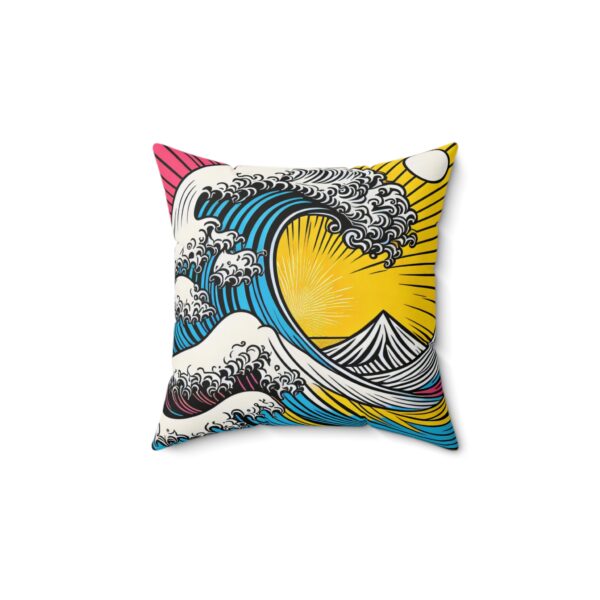 RetroWave Serenity Pillow / Elegant Pillow Design / Decorative Home Decor - Image 2