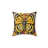 Retro Butterfly Soul Pillow / Elegant Pillow Design / Decorative Home Decor