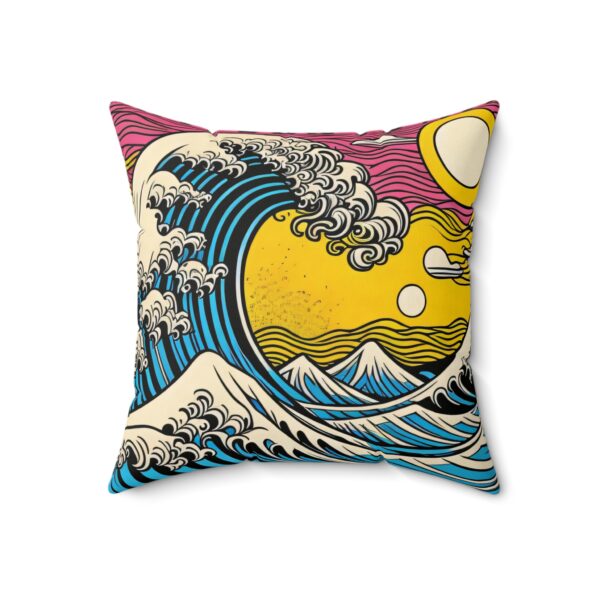 RetroWave Serenity V2 Pillow / Elegant Pillow Design / Decorative Home Decor - Image 8