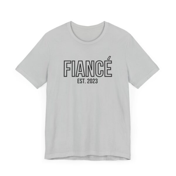 Customized Fiancé Estimated Year T-Shirt - Image 4